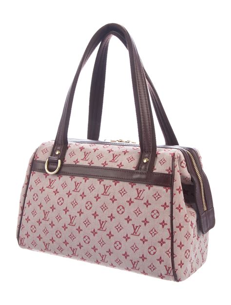 lv mini lin josephine|Louis Vuitton Burgundy Mini Lin Josephine GM QJB0A51SP3012 .